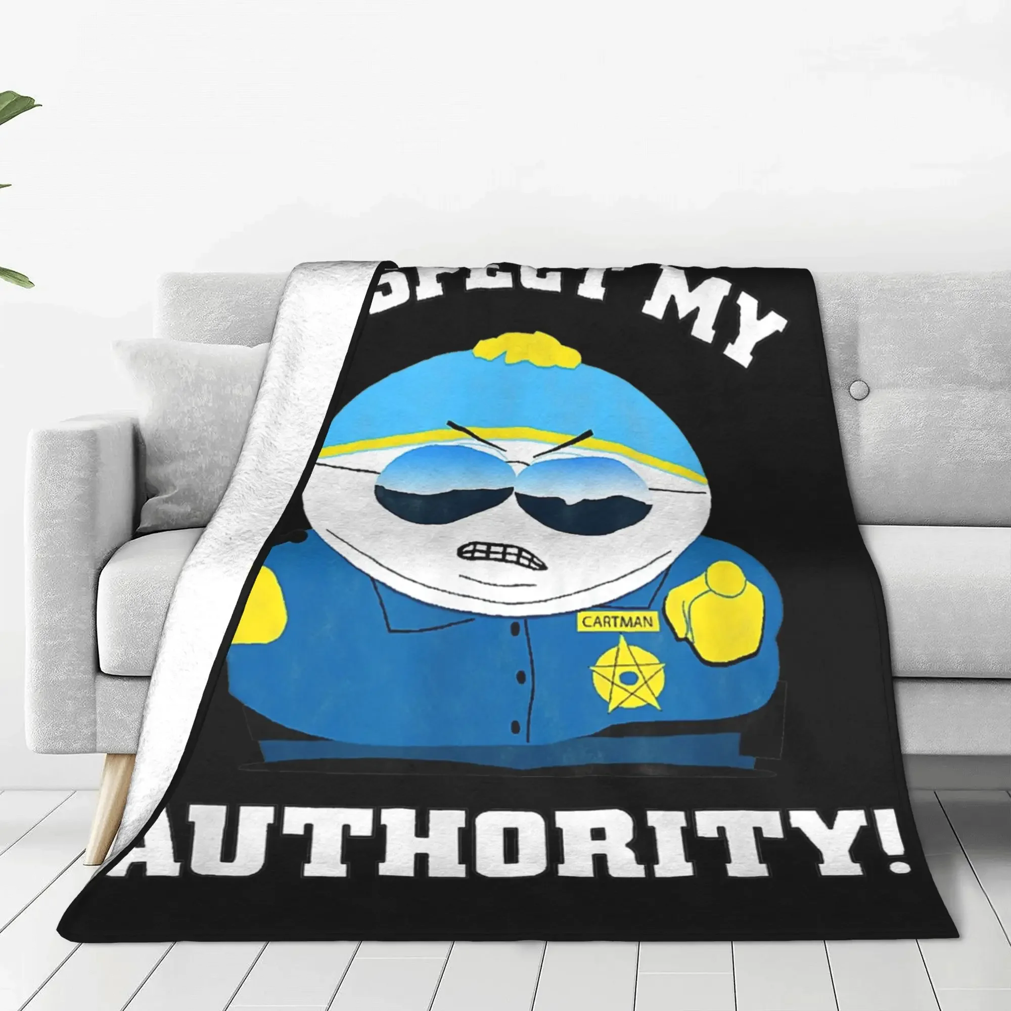 

Southpark Anime Printed Blanket for Men Women Super Soft Cozy Funny Eric Cartoon Throw Blanket for Bed x Inches Multisize