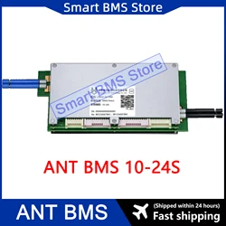 Smart ANT BMS 10S - 24S 13S 17S 20S 36v 48V 60V 72V 84V 96V CONT. 50A 120A 220A Peak 125A 300A 550A Within Balance BT App Lifepo