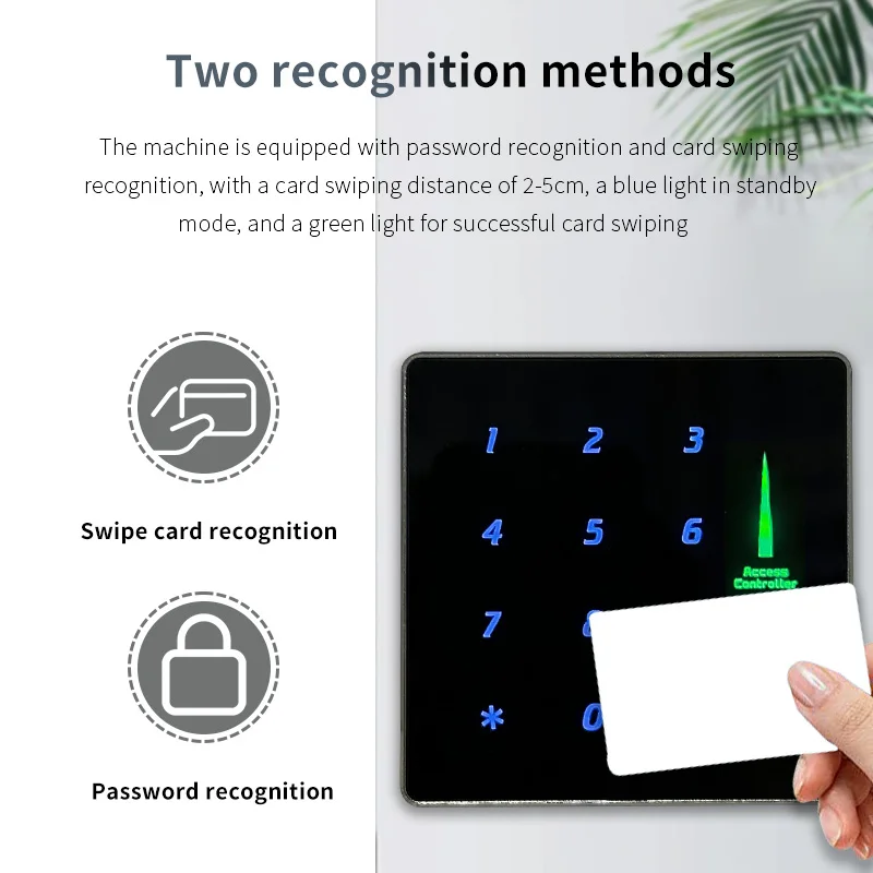 

10000 users Gate Opener Door Lock Access System RFID Standalone Wiegand 125Khz ID Door Access Control Card Reader