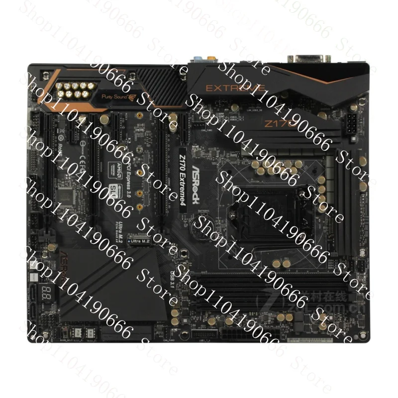 

For ASROCK Z170 EXTREME4 Motherboard LGA1151 DDR4 64G DVI+DP+HDMI ATX Tested ok XYG