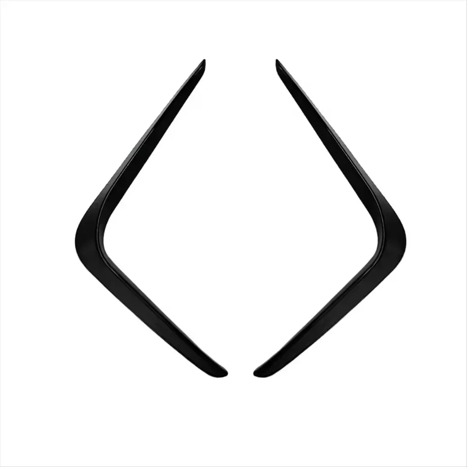 Potongan Lampu Kabut Depan Mobil untuk BMW 4 Seri G26 M Sport MP 2020 + Lampu Kabut Kit Bodi Spoiler Pemisah Pisau Angin Samping Bilah