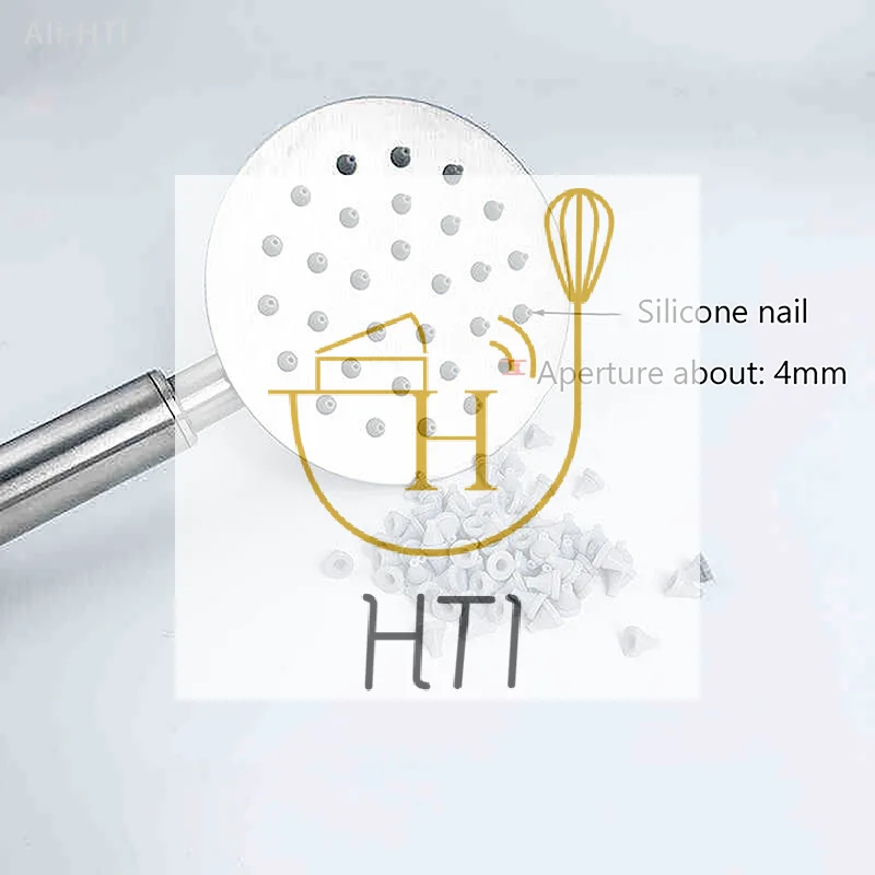 

50pcs Spray Water Outlet Top Spray Parts Rubber Silicone Nozzle Nipple Replacement Part Shower Accessories