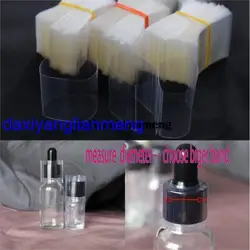 4-800pcs/Lot PVC Transparant Heat Shrink Bands For Jar Lids Essential Oil Bottles Mouth Cap Sealing Film (Top Diameter x Hight )