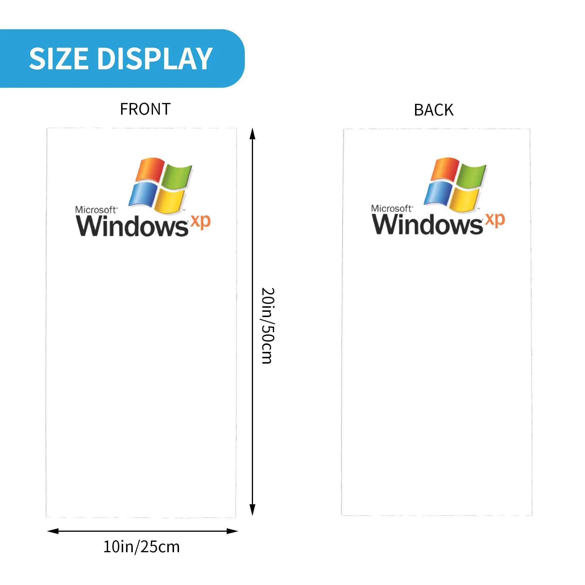 Windows XP2 Bandana-Halsmanschette, bedruckter Wickelmasken-Schal, warmer Fahrradschal, Radfahren für Männer, Frauen, Erwachsene, winddicht