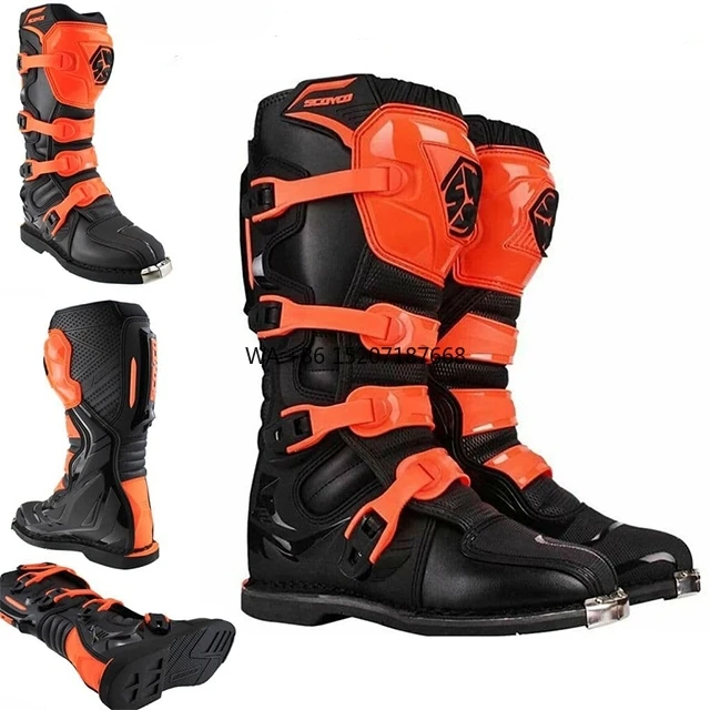 Venda quente China Gaerne Motocross Moto Botas de Corrida Fivelas Moto Cross Design Exclusivo Enduro Botas de Motocicleta Sapatos de Inverno