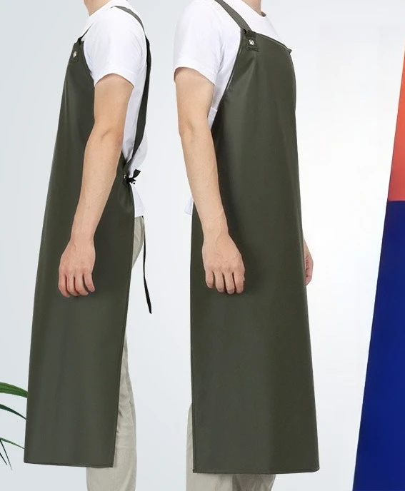 Waterproof Oil Proof Apron For Breathable Protective Gear For Fish Killing Slaughter Breeding Factory Household Cleaning