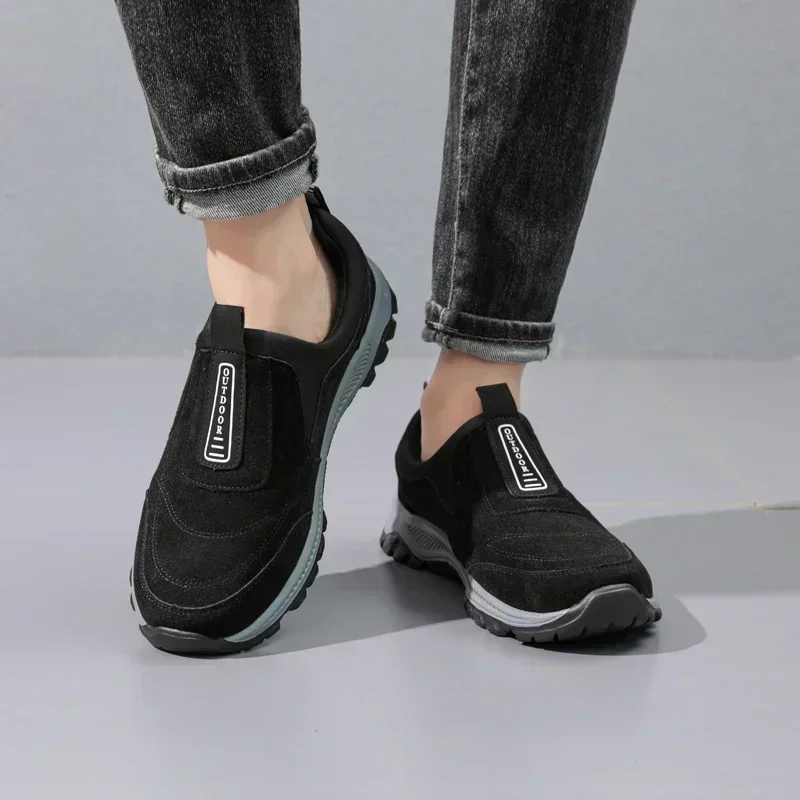 YRZL Herren Outdoor Camping, leichtes Laufen, Joggen, Freizeit Bergsteigen, Herrenschuhe, rutschfeste Wanderschuhe Mann – Detail 15