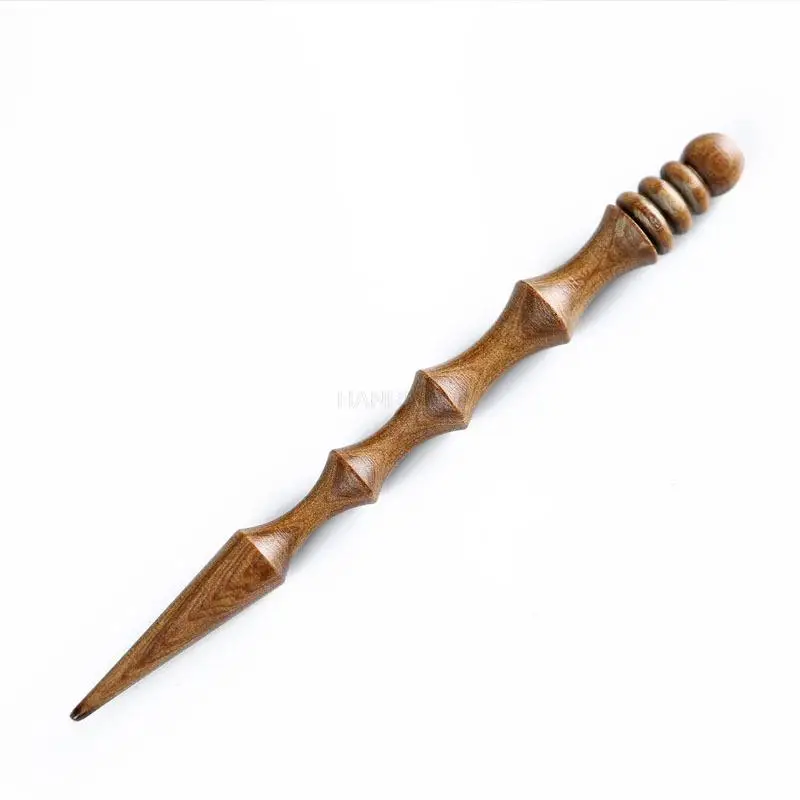 

Natural wood point pen small head ear acupoint massage stick tines pen cure eye plantar pressure acupuncture