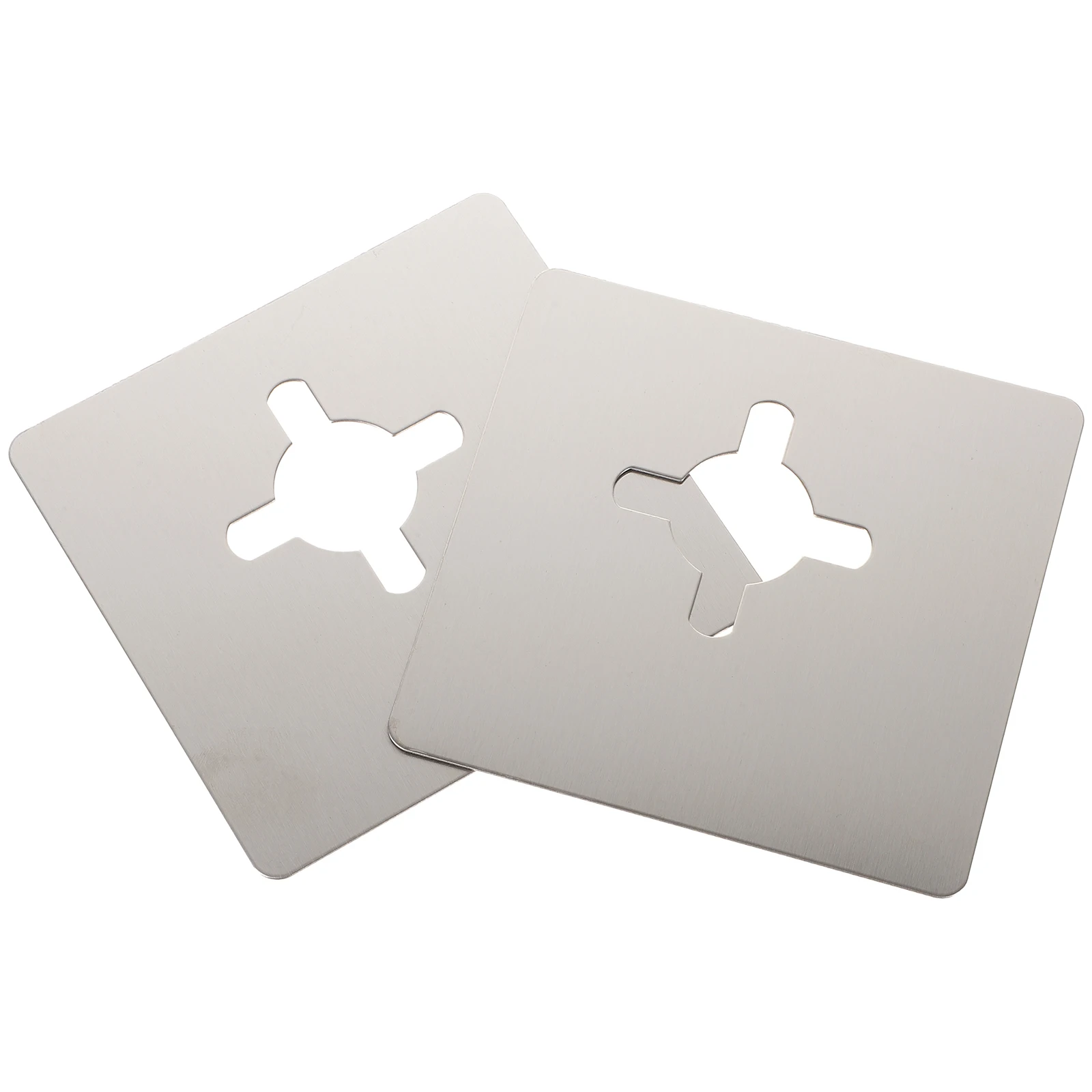 

Door Repair Board Deadbolt Plate Stainless Steel Filler Hole Kick Reinforcement Office