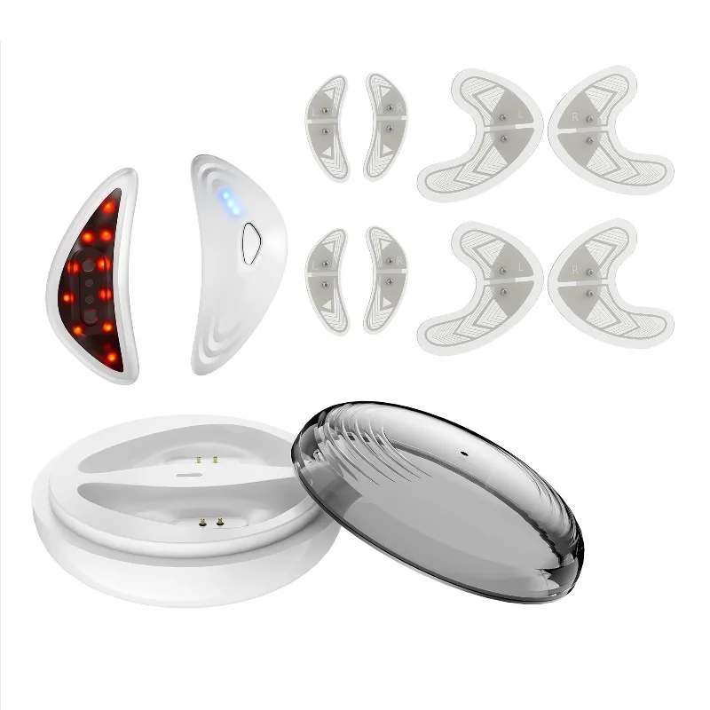Red Light EMS Micro‑Current Eye Massager Household Beauty Instrument for Eye Skin Relax Dark Circles Puffiness Relief