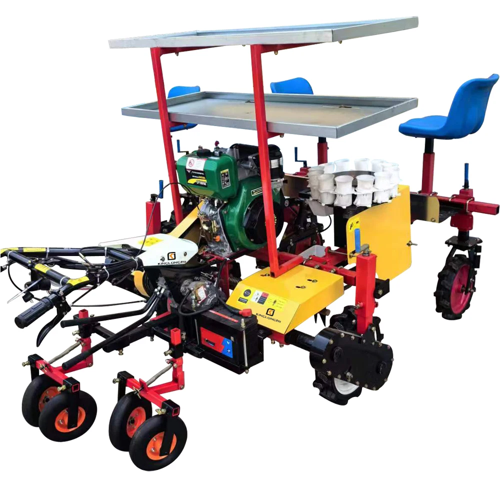 Corn Beet Broccoli 2 Rows of Planter Planting Vegetable Planter 4-row Onion Seeding Machine Onion Transplanting Machine 4rows