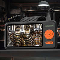 5'' IPS Industrial Endoscope Camera 1080P Detachable Design IP67 Borescope Autofocus 8mm 1920P Automovie Inspection Camera