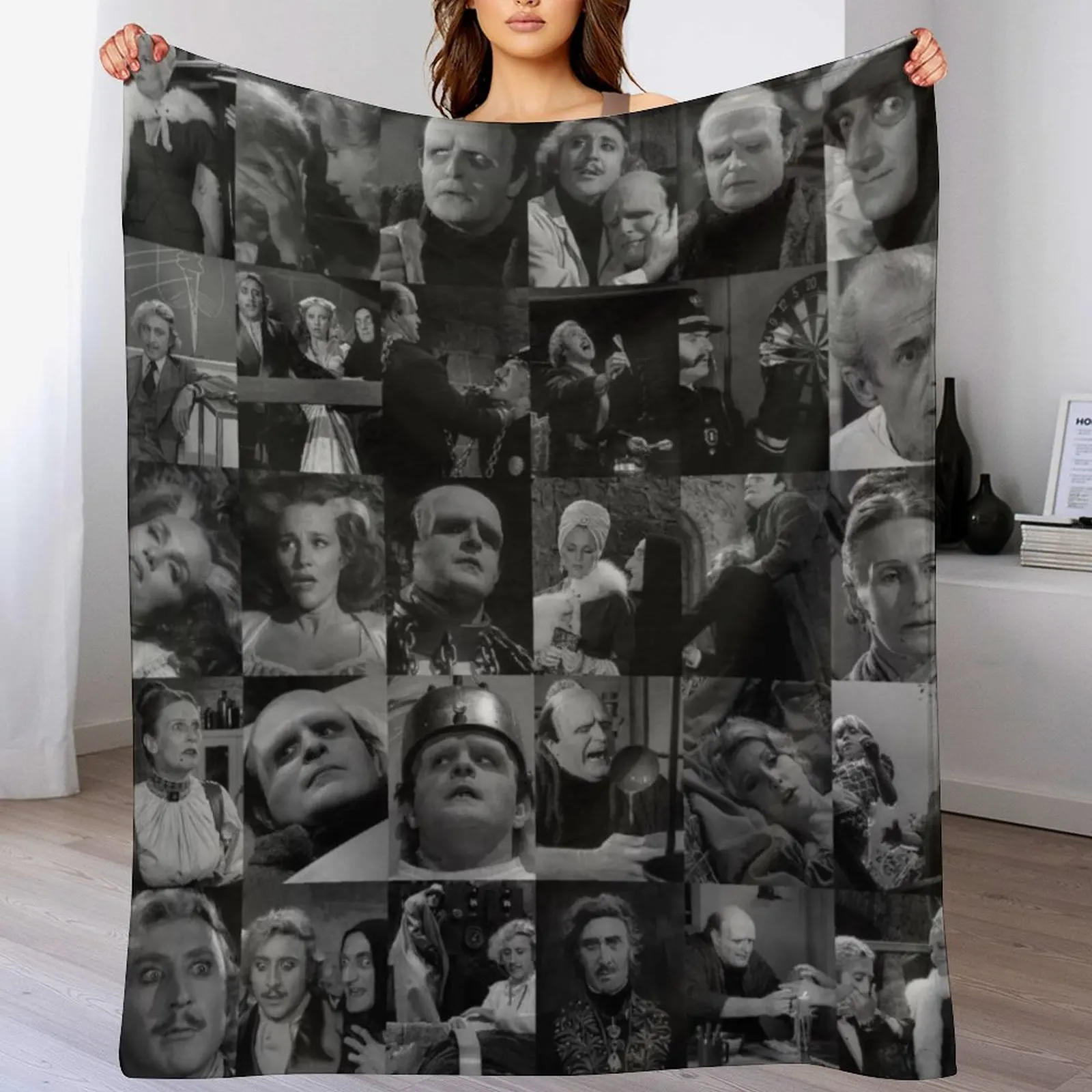 

Young Frankenstein Throw Blanket Kid'S for babies Winter beds Soft Beds Blankets