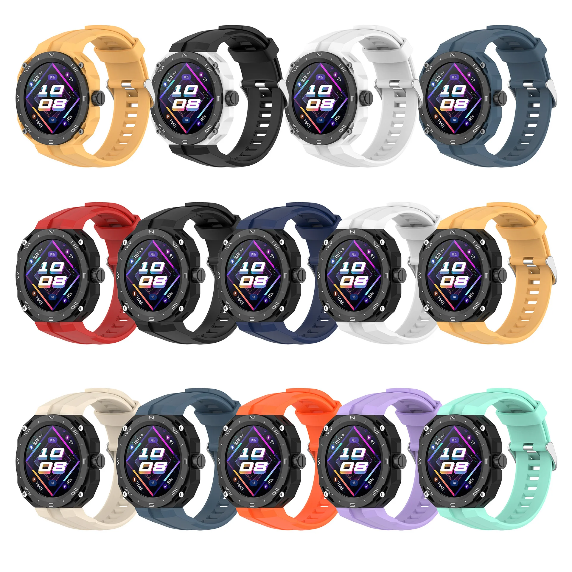 Watch strap + protection case for Huawei Watch GT Cyber all-in-one strap set