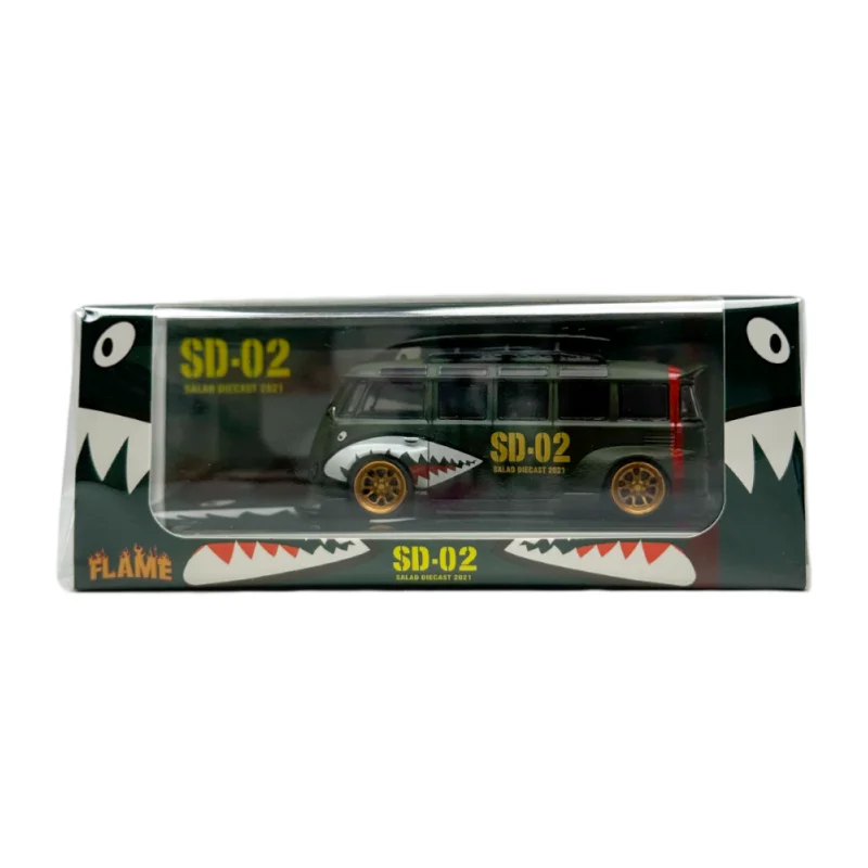 フレームダイキャスト 1/64スケール フォルクスワーゲン 合金製モデルカー フォルクスワーゲン T1 バン コンビ LBWK プレイビークル おもちゃ 男の子向けギフト オリジナルボックス入り