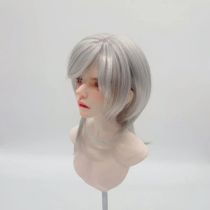 Three Points Wig Uncle 1/3 1/4 1/6 BJD SD Boy Wolf Tail Style Hair Wig Daily False Short Hair Female Spot Doll Accessories