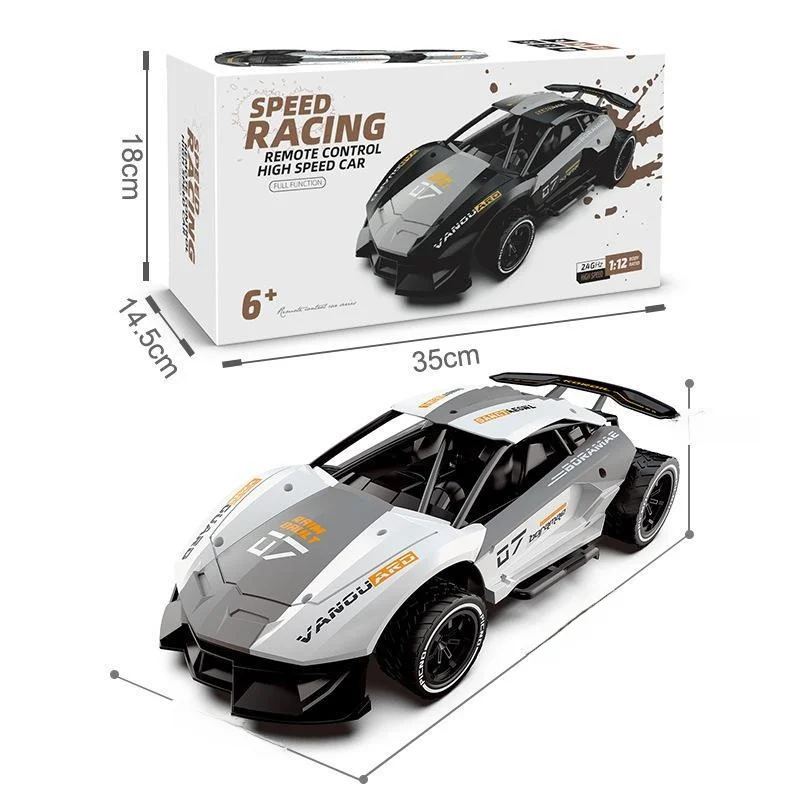 

High-Speed Remote Control Car for Boys :2 Sc 2.4GHz BONICA Brand Toy Car Fastest Racing Car Model Handheld Cont...