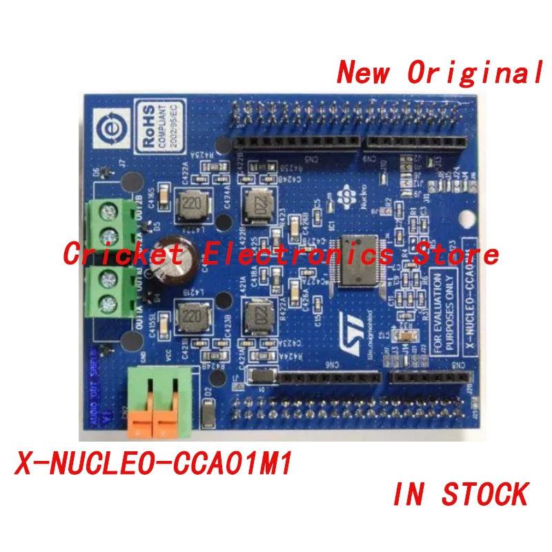 

X-NUCLEO-CCA01M1 Sound terminal expansion board based on STA350BW for STM32 Nucleo