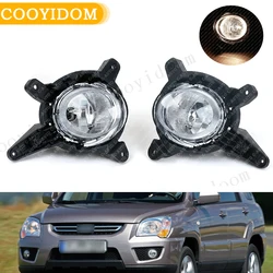 Car Front Bumper Foglight For KIA Sportage 2009-2012 D Fog light Lamp car-styling 922021F500 922022F510 615343172910 KI2593118