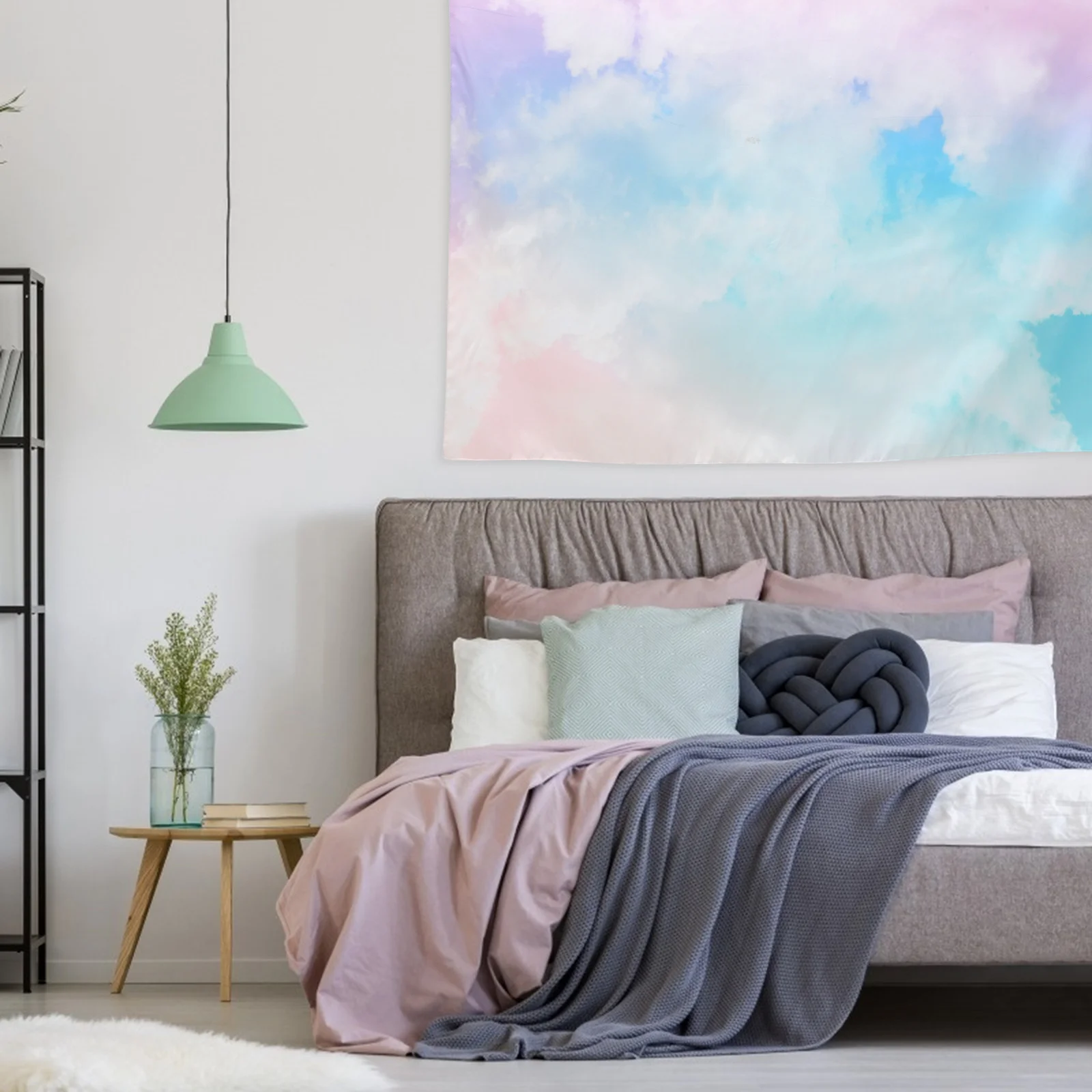 

Background Cloth 60X90Cm For Photography Wedding Birthday Decor Colorful Backdrop Tapestry