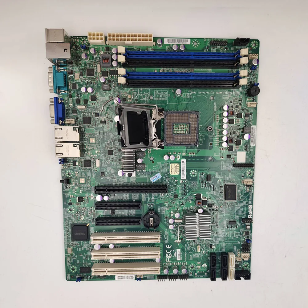 X9SCA-F For Supermicro Server Motherboard C204 Chipset LGA1155 DDR3 E3-1200