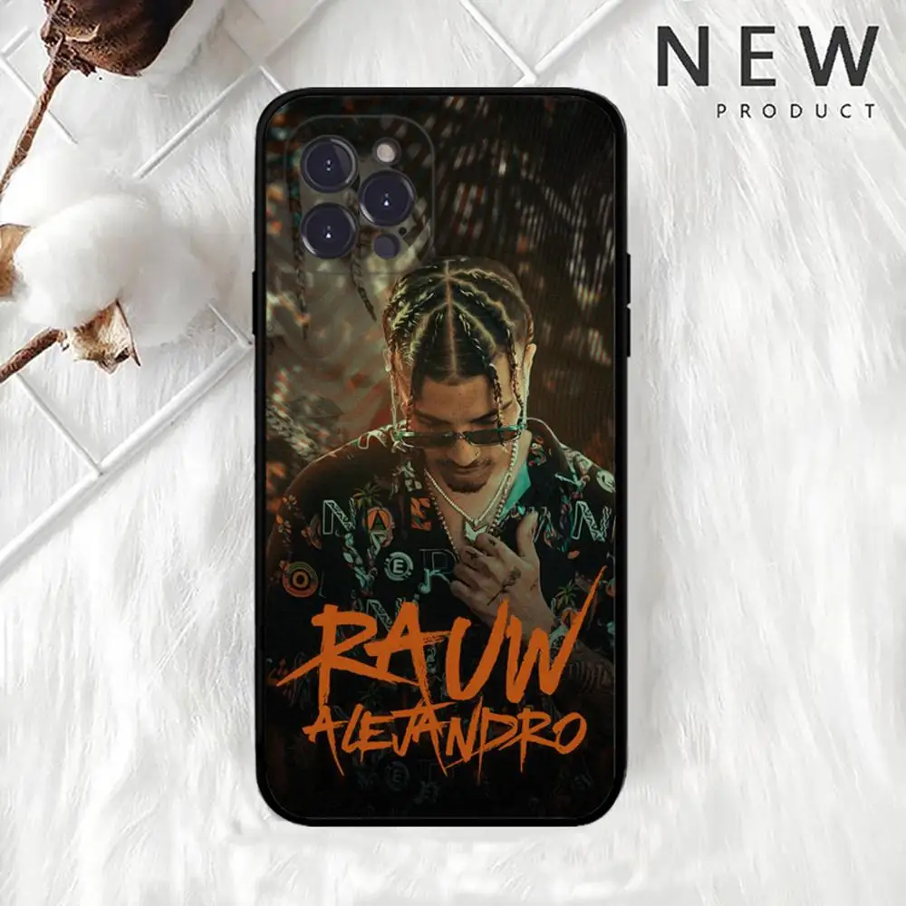 Rauw Alejandro Rapper Phone Case For IPhone 15 14 13 12 Mini 11 Pro XS Max X XR SE 6 7 8 Plus Soft Silicone Cover