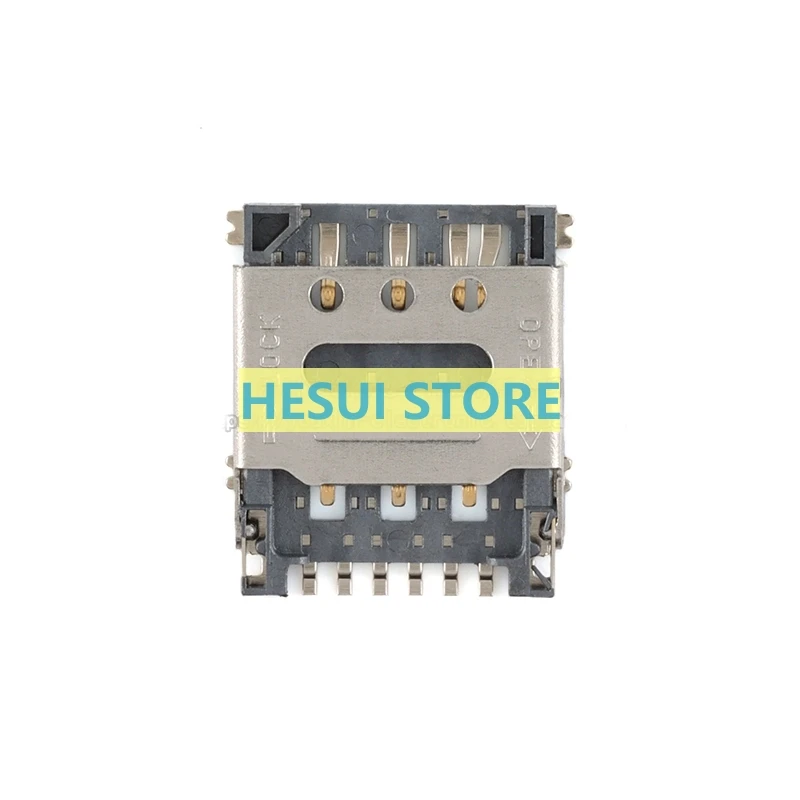 1/10 PCS Original NANO-SIM-KLB-7P-1.4H+ Detection - Clamshell SMD mobile phone communication SIM card holder