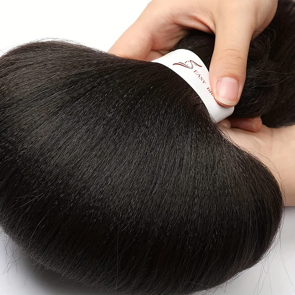 Предварительно растянутые плетеные волосы - 26 дюймов, 1 упаковка, коробка для настройки горячей воды, плетение крючком, наращивание волос для плетения