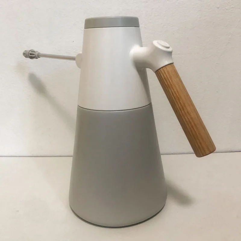 

Japanese Electric Spray Wooden Texture Handle Large Capacity Kettle High-pressure Water Gun Fashion Gardening Watering Sprayer