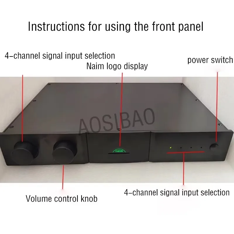 Aiyima smsl pré-amplificador balanceado de alta fidelidade classe a de extremidade única amplificador de pré-amplificador referência nain nac52 é superior para accuphase c245