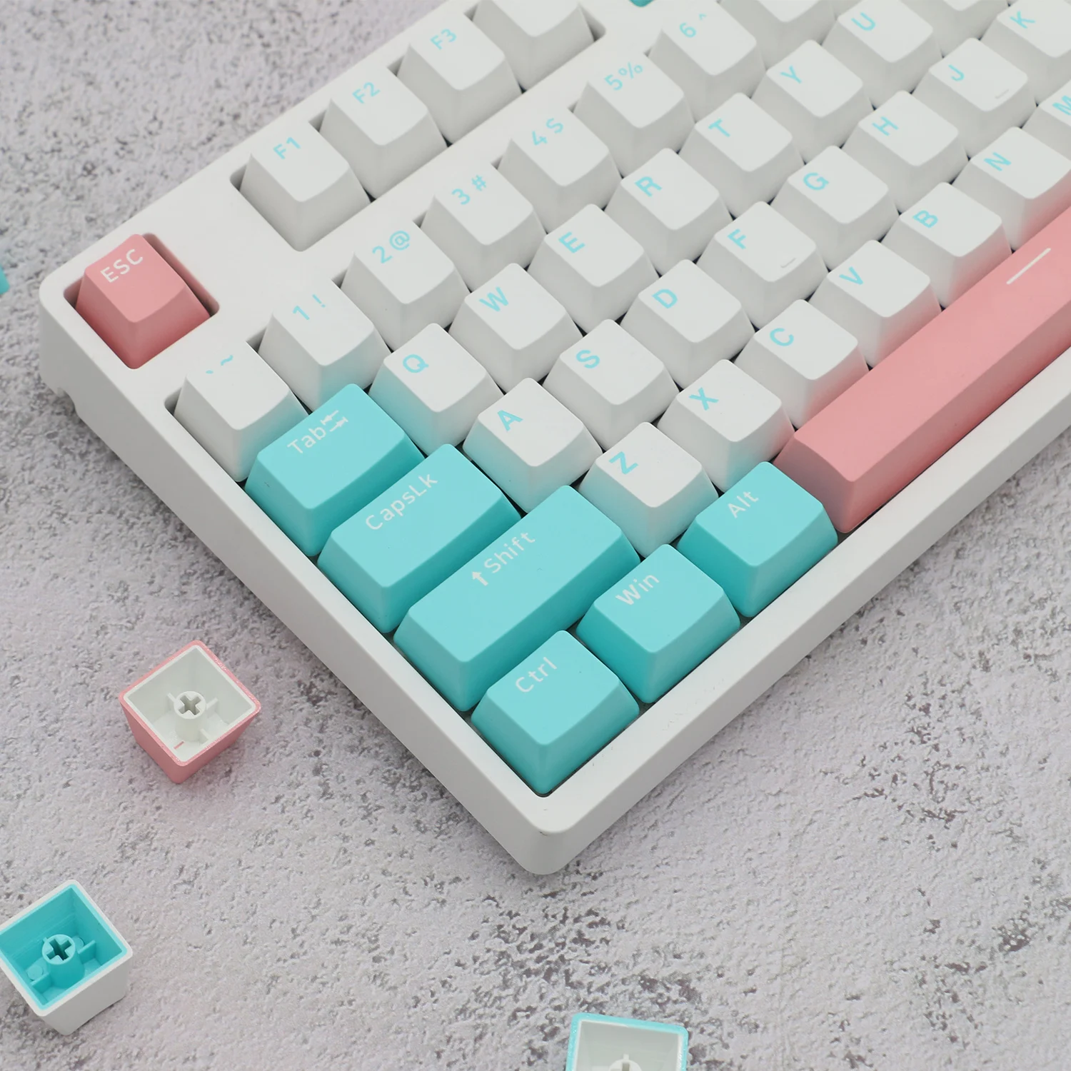 

166 Keys/set GMK Shoko Keycaps Double Shot PBT Keycap OEM Profile Mx Key Caps for Mechanical Keyboard Custom HHKB EU Layout