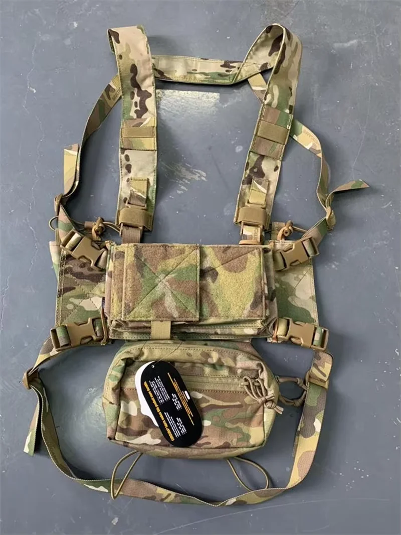 

Camouflage SS Vest Chest Rig Tactical Gear Rigs
