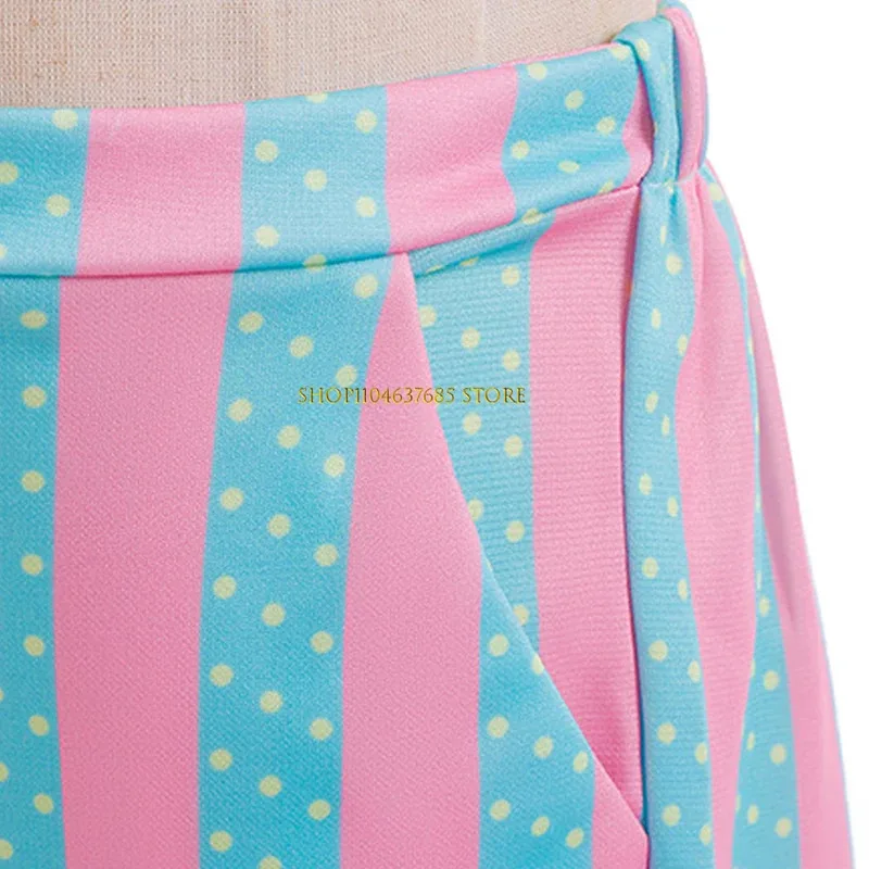 변장 영화 켄 코스프레 소년 정장 의상 어린이 무대 공연 스트라이프 탑 반바지 2pcs 할로윈 카니발 의상