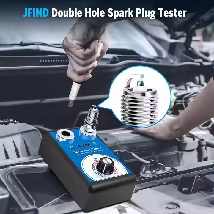 Dual Hole Burner Ignition System Vehicle Detection Tool for Spark Range Test Ignition Coil Spark Plug Tester