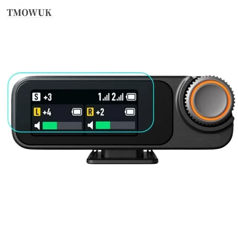 Protector de pantalla de vidrio templado duradero y transparente para DJI Mic Mic 2