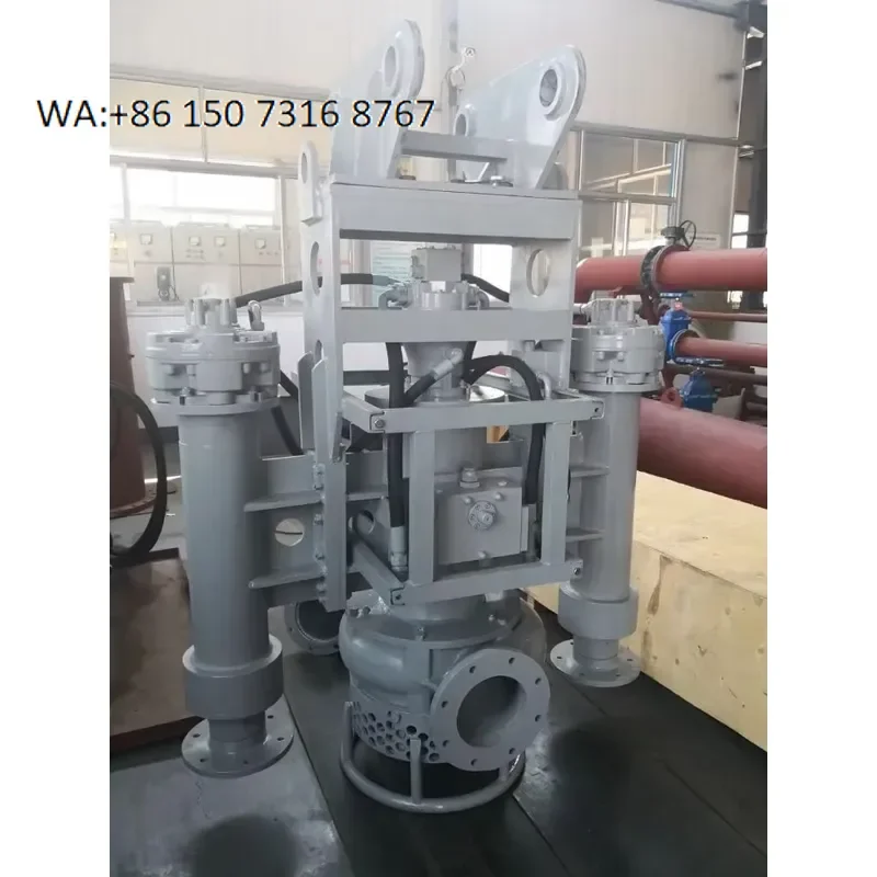 Hydraulic Sand Pump Driven by Excavator High Chrome Alloy Wet Parts