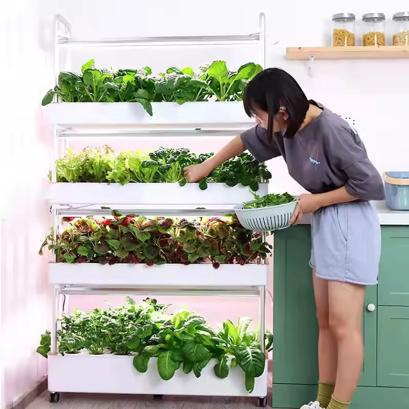 2026Indoor Hydroponic Garden Kit Smart LED Grow Lights Planter for Kitchen for Irrigation & Hydroponics Equipment Indoor Planter