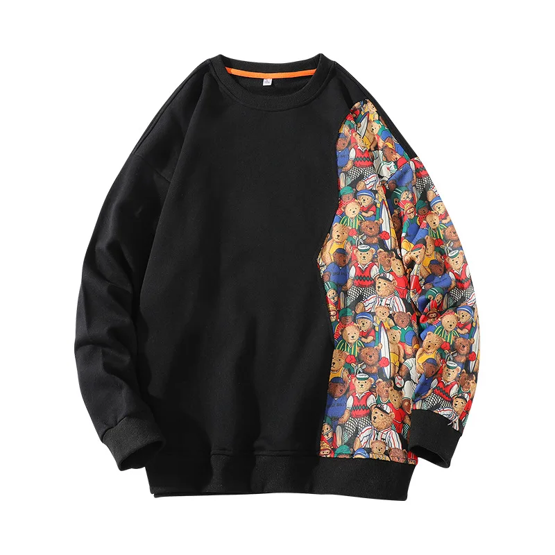 Men Sweatshirts 2022 New Arrive Spring And Autumn Fashion Patchwork Student Male Clothing Teenager Boy Korean Style Hot Sale H51