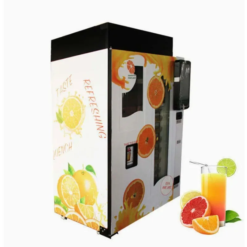 24h Unmanned Orange Juice Vending Machine for Tourism Scenic Area