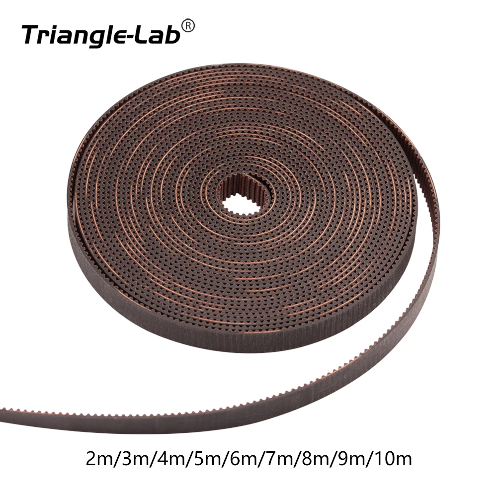 C Trianglelab 10MM GATES-LL-2GT Belt Synchronous  Width 10MM wear resistant  for 3D Printer