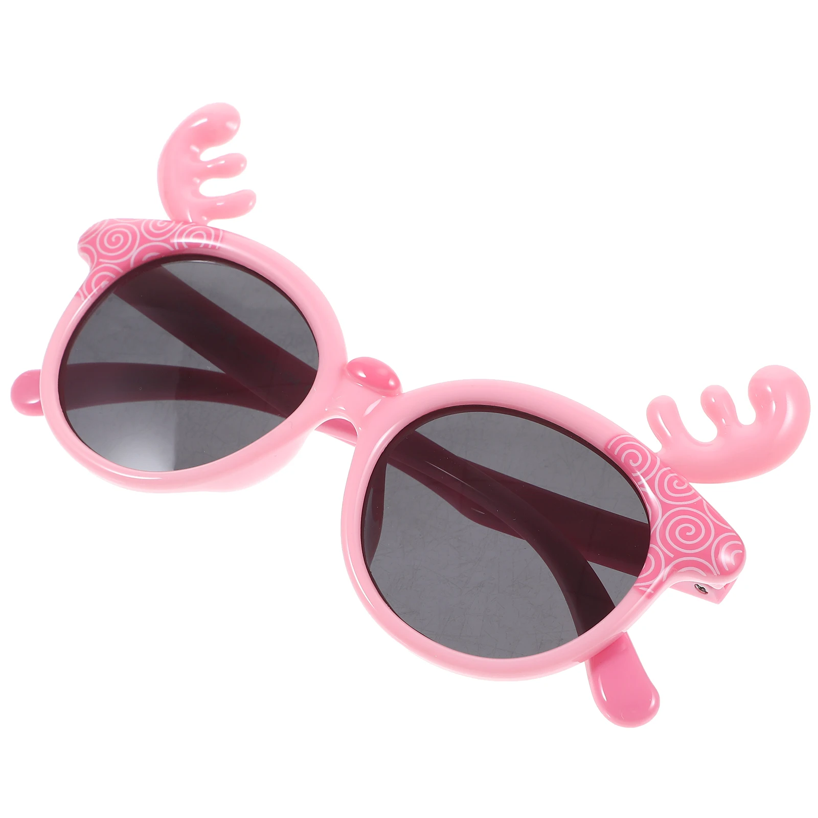 

Cartoon Sunglasses Kids Accessories Deer Eye Toddler Girl Fashion Black Grey Lens UV400 Protection Child Glasses Prop