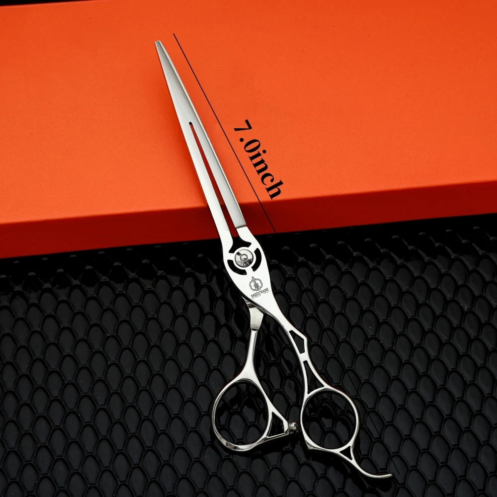 Professional 6.5-inch thinning scissors，Salon Supplies Tools ，Thinning shears with reversed teeth 440C 5.5-6-7inch