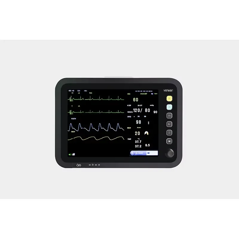 Remote Handheld Electricity Wireless Multi-Parameter Patient Monitor 12.1'' Color TFT LCD Display Wi-Fi/Wired