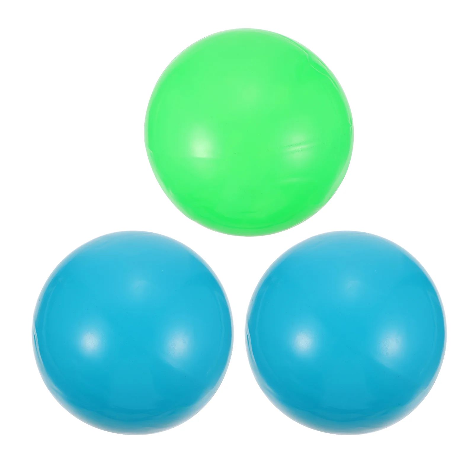 3 Pcs Inflatable Play Water Toy Balls Kids The Thickened Children PVC Playing for