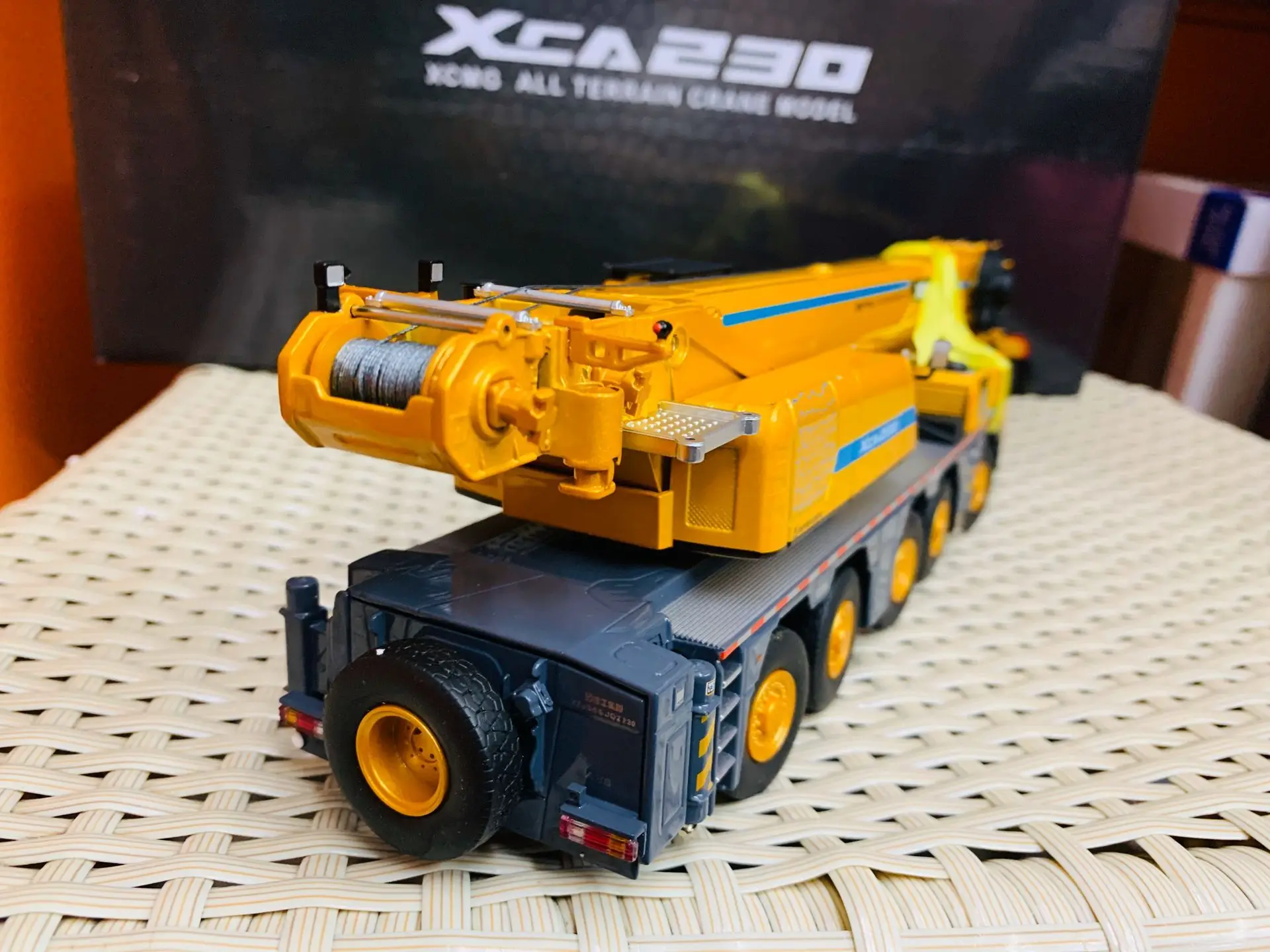 XCMG XCA230 All Terrain Crane Model 1:50 Scale Die-Cast New in Original Box