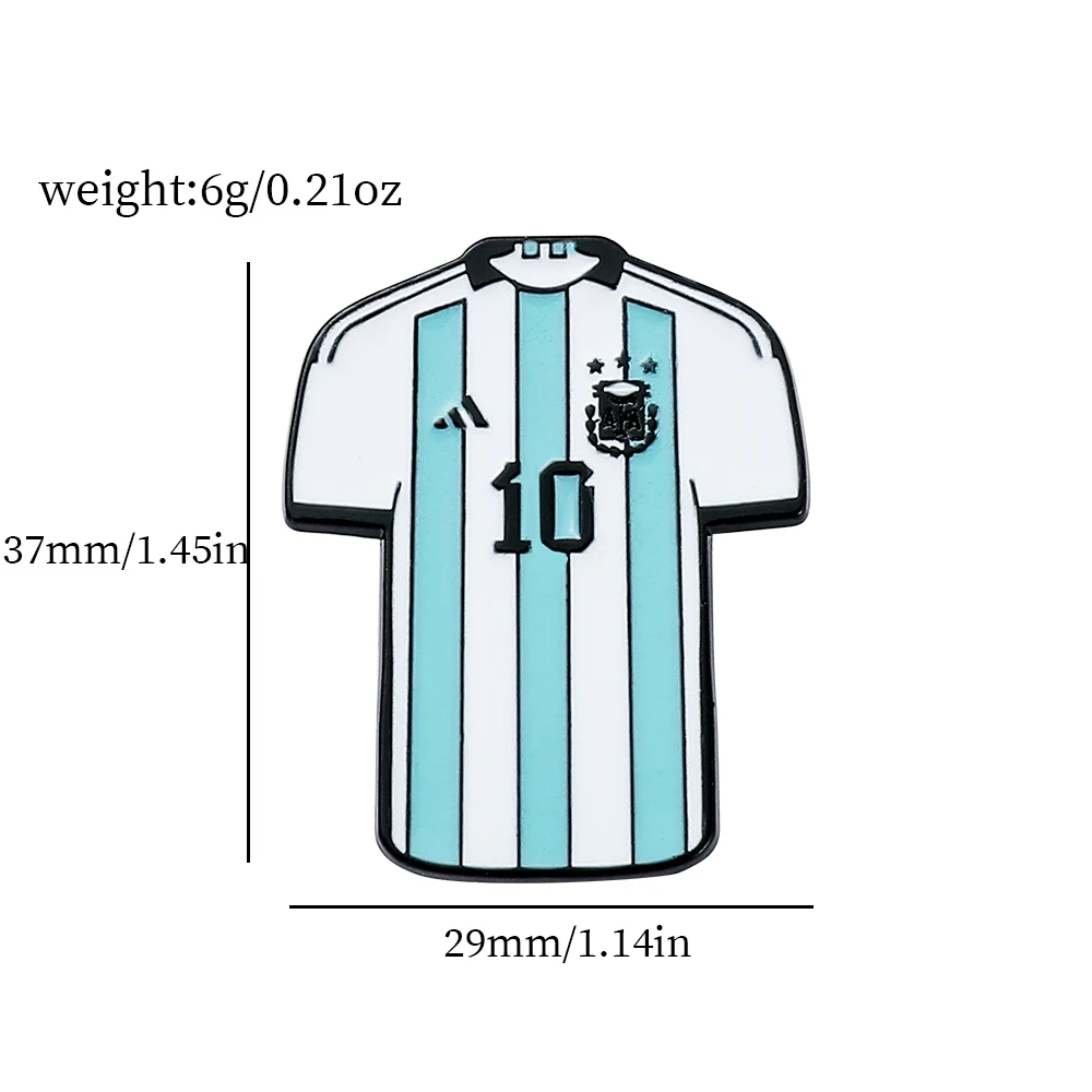 축구 에나멜 핀 시리즈, 축구 게임 배지 브로치, 쥬얼리 액세서리, 팬 친구 선물, 신제품