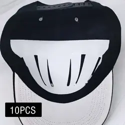 10x Baseball Caps Inserts Portable Hat Support Hat Shaper Semicircle Crown Shaper for Shop Bedroom Sports Caps Home Living Room