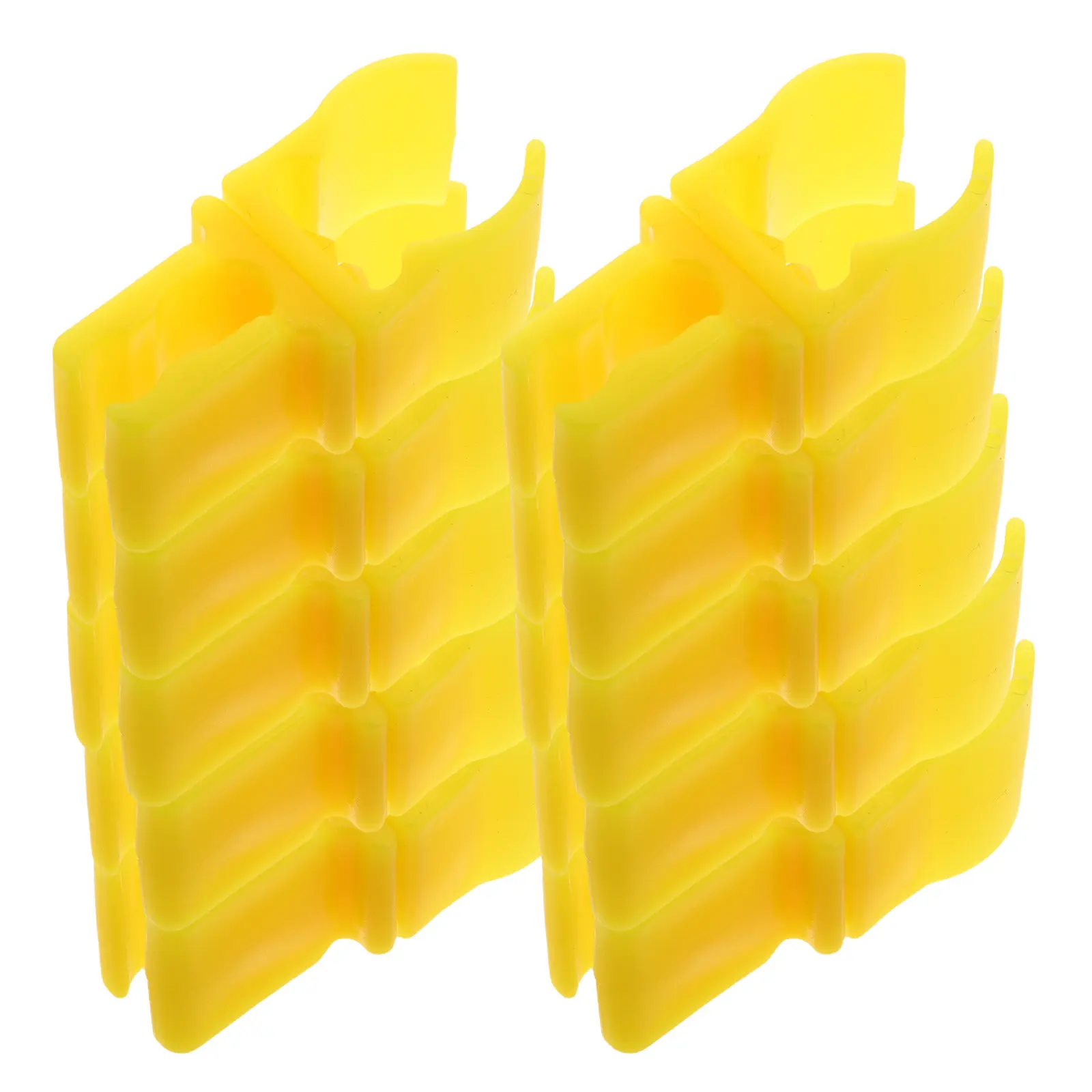 

10 шт. пластиковых зажимов-пряжек для тренировочных палок для футбола, легкие портативные соединители для инструментов для тренировок по футболу, для конного спорта, для собак, для кольцевых тренировок