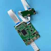 EDP controllor board mini HDMI-compatible micro USB TYPE C for B133HAN06.1 B133HAN06.2 B133HAN06.3 HW3A panel 13.3\