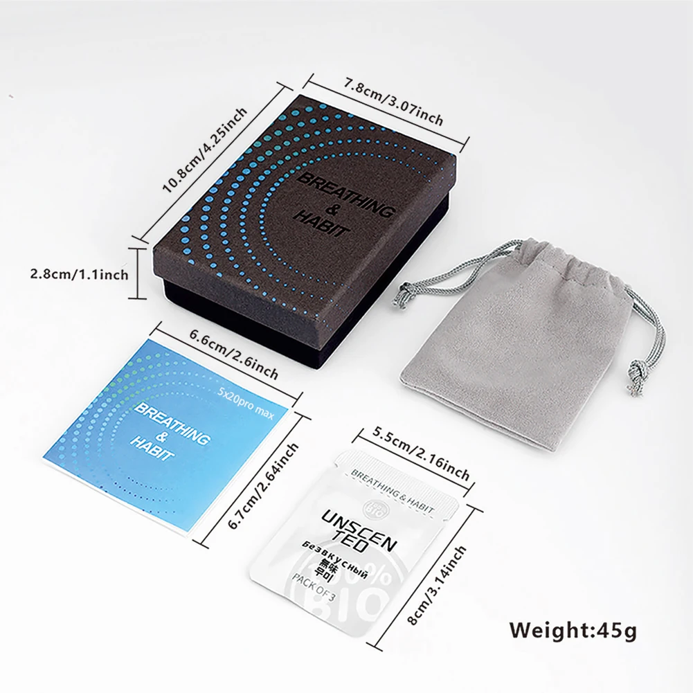 عصا الإقلاع عن التدخين، جهاز الاستنشاق الهوائي، عصا التنفس، أدوات إيقاف التدخين للبالغين (بني)